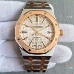 Copy Swiss Audemars Piguet 3120 Watch 2-Tone Rose Gold Mens 41mm